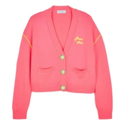 Canary Islands Wool Cardigan | Pink