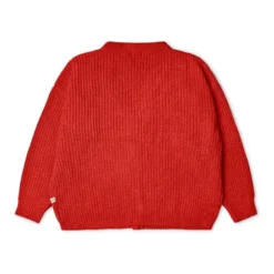 Organic Cotton Cardigan | Red -Trend Luxer Sales Store unnamed file 2481