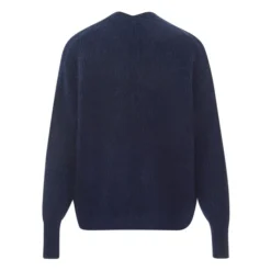 American Vintage East Shawl Collar Alpaca Wool Cardigan | Navy Blue -Trend Luxer Sales Store unnamed file 2484