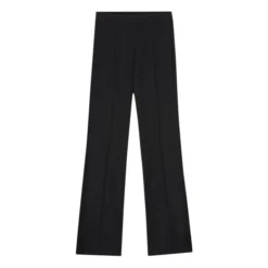 Tailored High-Waisted Trousers | Black