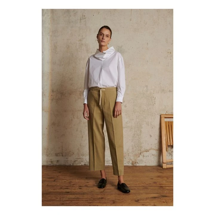 Soeur Sarajevo Cotton And Linen Pants | Beige 2 Soeur Sarajevo Cotton And Linen Pants | Beige - Image 2