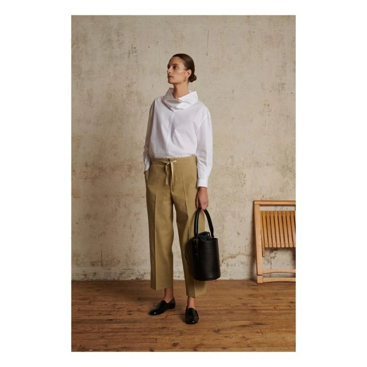 Soeur Sarajevo Cotton And Linen Pants | Beige 3 Soeur Sarajevo Cotton And Linen Pants | Beige - Image 3