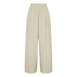 Recycled Materials Relaxed Pants | Ecru