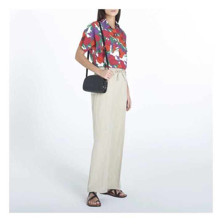 A.P.C. Carlota Linen And Cotton Pants | Beige 2 A.P.C. Carlota Linen And Cotton Pants | Beige - Image 2