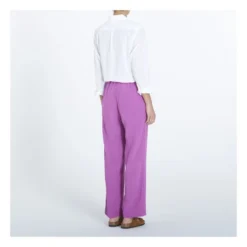 Demsey Cotton Gauze Pants | Mauve -Trend Luxer Sales Store unnamed file 394