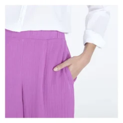 Demsey Cotton Gauze Pants | Mauve -Trend Luxer Sales Store unnamed file 395