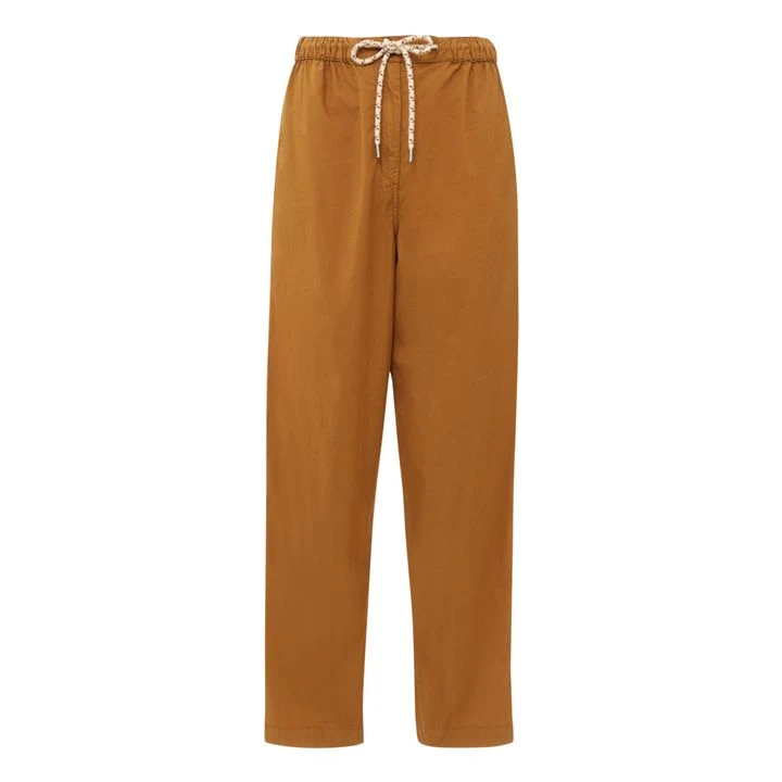 Rony Poplin Craquante Pants | Caramel 1 Rony Poplin Craquante Pants | Caramel