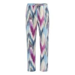 Hartford Perline Print Pants | Blue