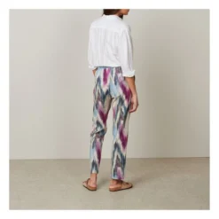 Hartford Perline Print Pants | Blue -Trend Luxer Sales Store unnamed file 426