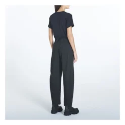 Ganni Stretch Striped Pants | Black -Trend Luxer Sales Store unnamed file 479