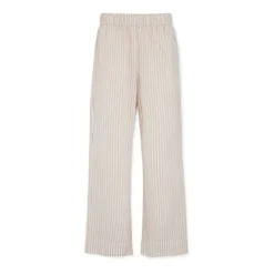 My Pant Striped Organic Cotton Pants | Rosewood