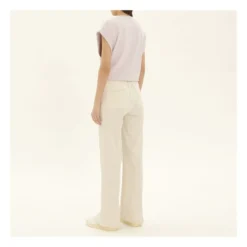 Striped Straight Leg Pants | White -Trend Luxer Sales Store unnamed file 512