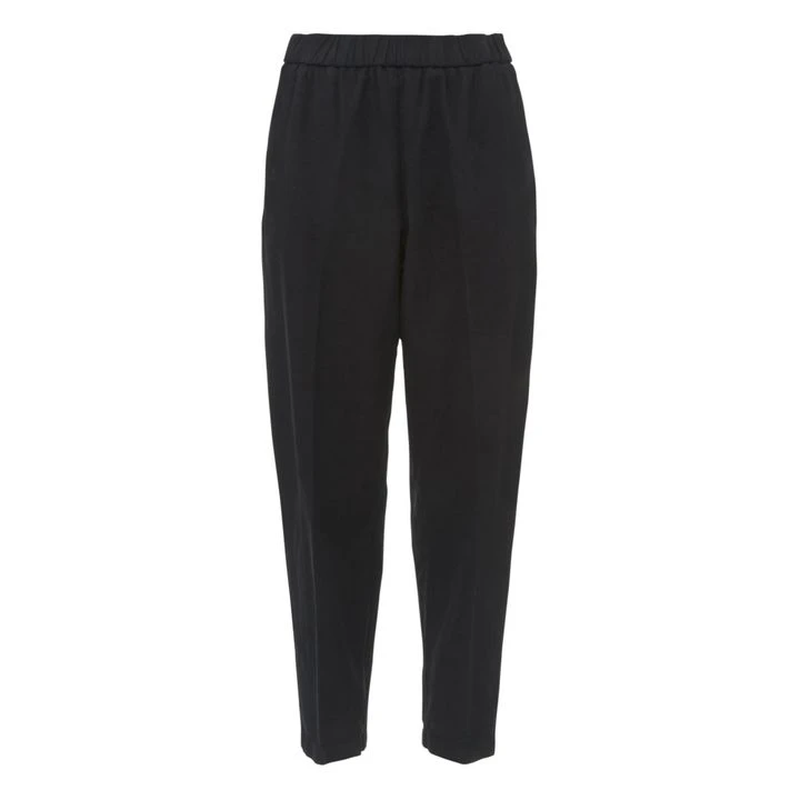 Cotton And Linen Peg Pants | Black 1 Cotton And Linen Peg Pants | Black