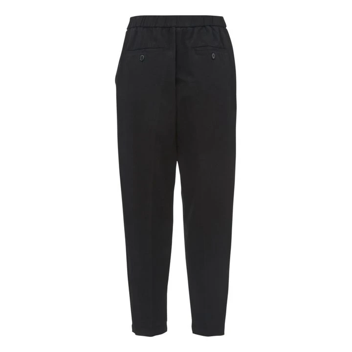 Cotton And Linen Peg Pants | Black 5 Cotton And Linen Peg Pants | Black - Image 5