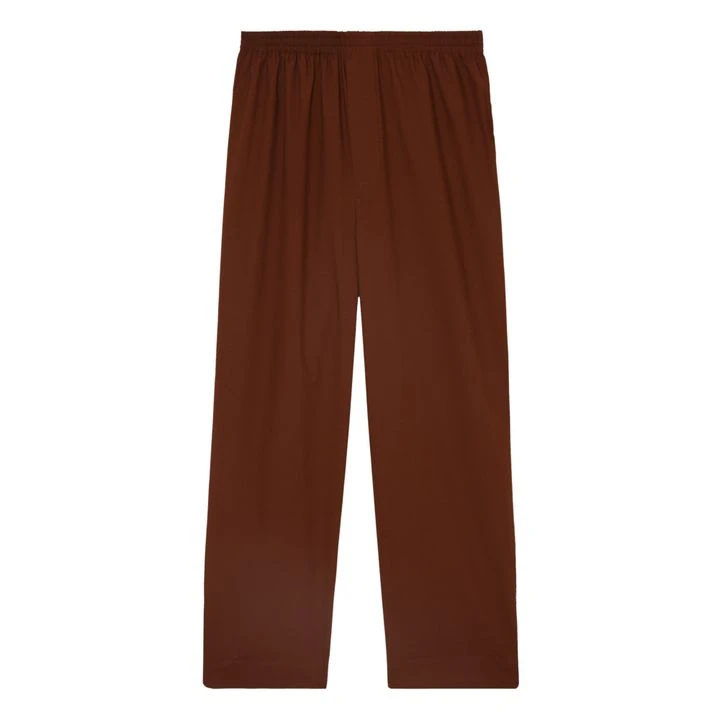 Pantalon Elastiqué Jura Popeline | Caramel 1 Pantalon Elastiqué Jura Popeline | Caramel
