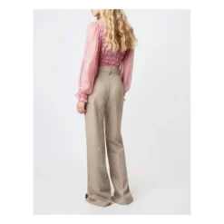 Island Chevron Wool And Linen Pants | Beige -Trend Luxer Sales Store unnamed file 560
