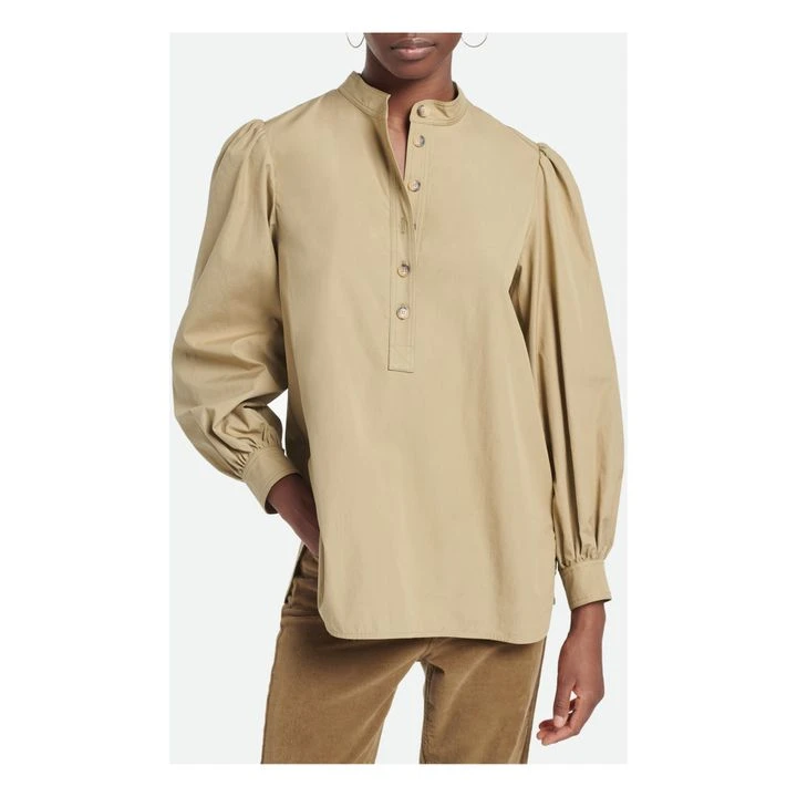 Vanessa Bruno Aloe Blouse | Khaki 3 Vanessa Bruno Aloe Blouse | Khaki - Image 3
