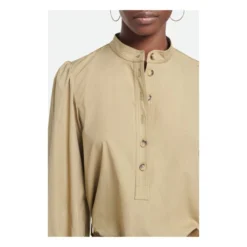 Vanessa Bruno Aloe Blouse | Khaki 10 Vanessa Bruno Aloe Blouse | Khaki -Trend Luxer Sales Store unnamed file 573