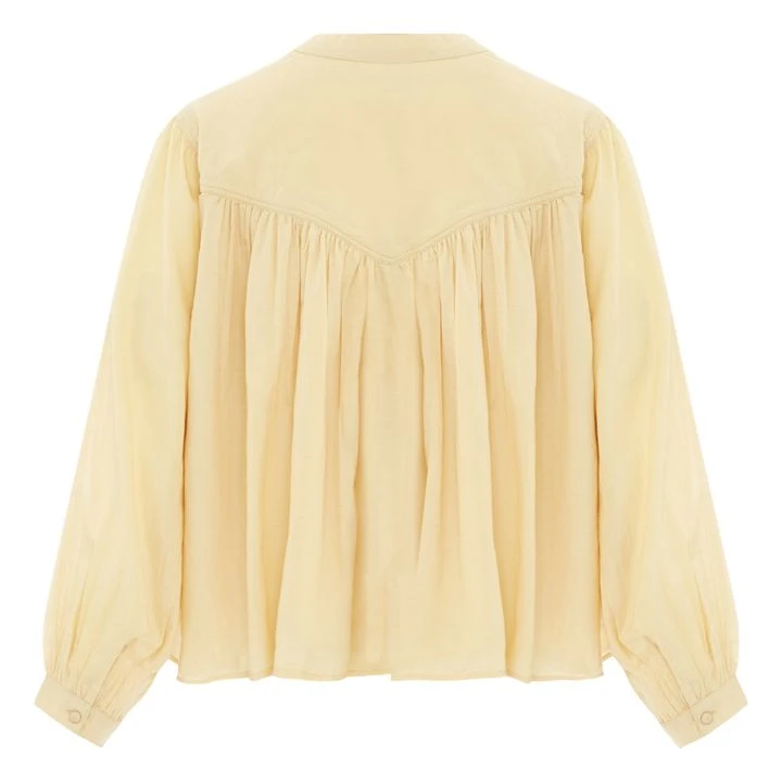 Oslo Blouse | Beige 4 Oslo Blouse | Beige - Image 4