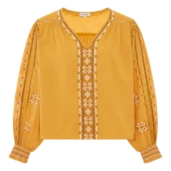 Embroidered Blouse | Honey