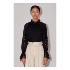 Blouse Marceline | Black -Trend Luxer Sales Store unnamed file 621