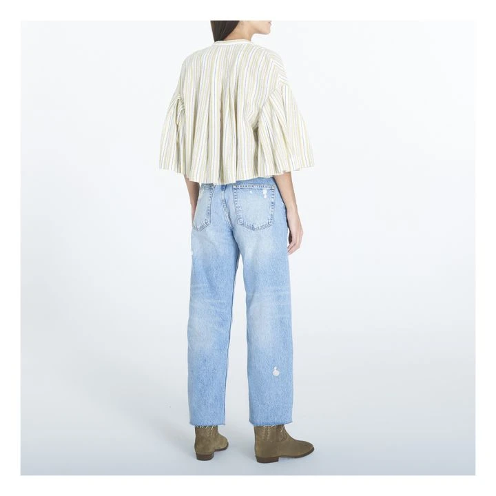 Kite Striped Blouse | Yellow 3 Kite Striped Blouse | Yellow - Image 3