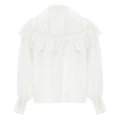 Eddie Blouse | Ecru -Trend Luxer Sales Store unnamed file 645