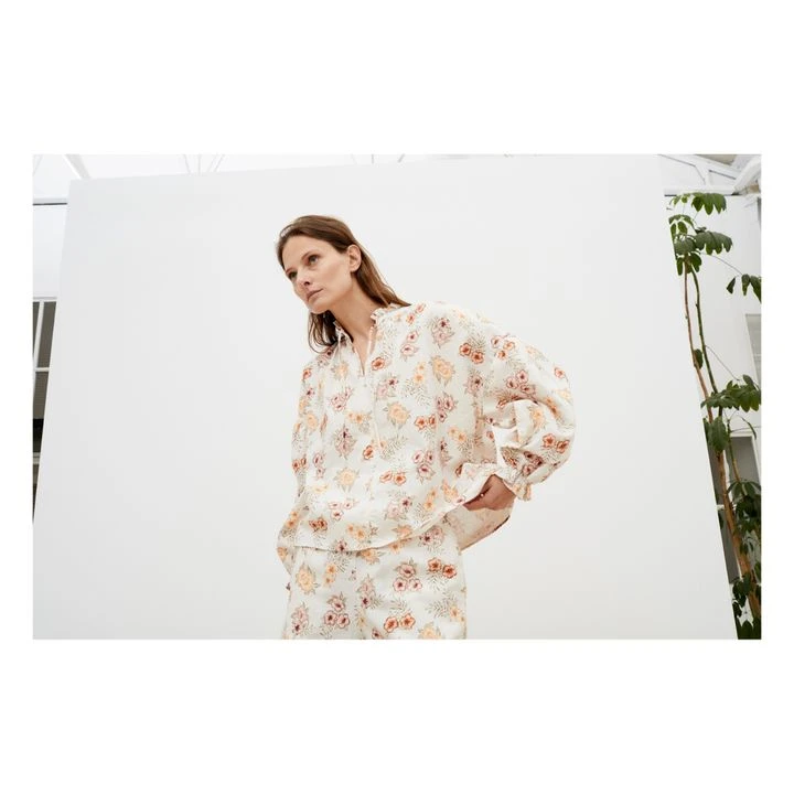The New Society Palermo Blouse | Ecru 2 The New Society Palermo Blouse | Ecru - Image 2