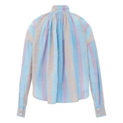 Wheel Blouse | Blue -Trend Luxer Sales Store unnamed file 659