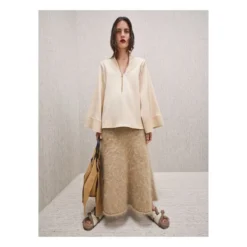 By Malene Birger Lomaria Blouse | Cream -Trend Luxer Sales Store unnamed file 664