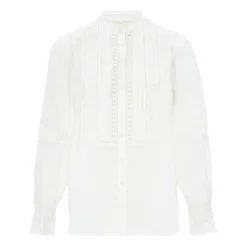 Hartford Crush Blouse | Ecru