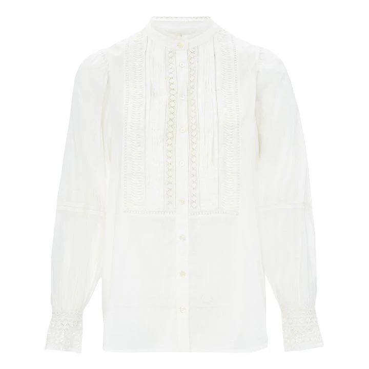 Hartford Crush Blouse | Ecru 1 Hartford Crush Blouse | Ecru