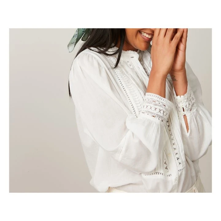 Hartford Crush Blouse | Ecru 5 Hartford Crush Blouse | Ecru - Image 5