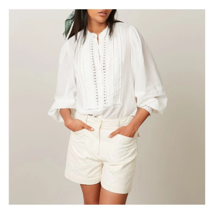Hartford Crush Blouse | Ecru 6 Hartford Crush Blouse | Ecru - Image 6