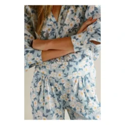 Di Fiore Blouse | Blue -Trend Luxer Sales Store unnamed file 702