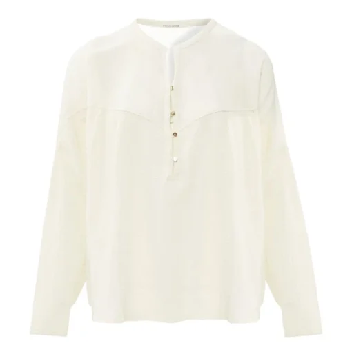 Cotton Crepe Blouse | White -Trend Luxer Sales Store unnamed file 707