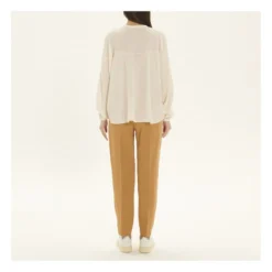 Cotton Crepe Blouse | White -Trend Luxer Sales Store unnamed file 709