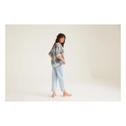 Violene Mixtape Blouse | Blue -Trend Luxer Sales Store unnamed file 725