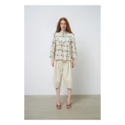 Stella Nova Nura Lee Blouse | Ecru -Trend Luxer Sales Store unnamed file 730
