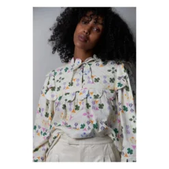 Stella Nova Nura Lee Blouse | Ecru -Trend Luxer Sales Store unnamed file 731