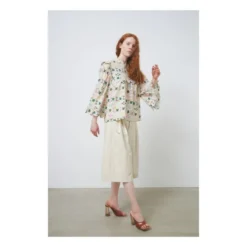 Stella Nova Nura Lee Blouse | Ecru -Trend Luxer Sales Store unnamed file 732