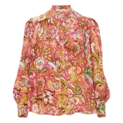 Garance Bangalore Blouse | Lychee Pink