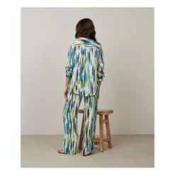 Hartford Codex Printed Blouse | Blue -Trend Luxer Sales Store unnamed file 760