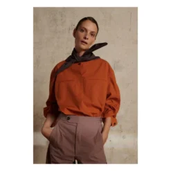 Soeur Tunisia Blouse | Orange -Trend Luxer Sales Store unnamed file 764