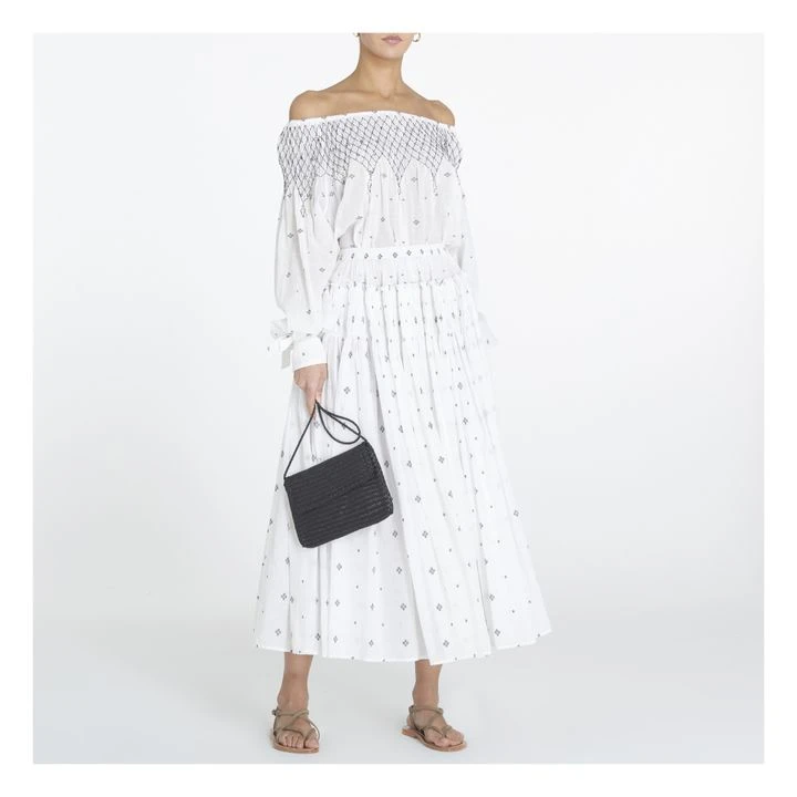 Cecile Embroidered Blouse | White 2 Cecile Embroidered Blouse | White - Image 2