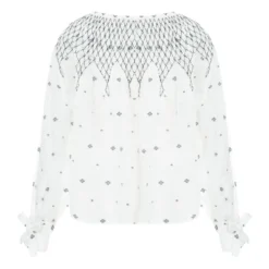 Cecile Embroidered Blouse | White 9 Cecile Embroidered Blouse | White -Trend Luxer Sales Store unnamed file 770