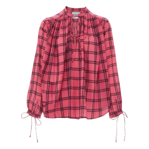 New Cigar Striped Blouse | Pink -Trend Luxer Sales Store unnamed file 789