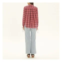 New Cigar Striped Blouse | Pink -Trend Luxer Sales Store unnamed file 791