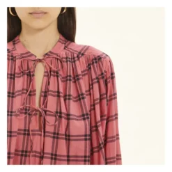 New Cigar Striped Blouse | Pink -Trend Luxer Sales Store unnamed file 793