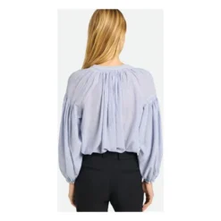 Vanessa Bruno Nipoa Striped Blouse | Blue -Trend Luxer Sales Store unnamed file 841